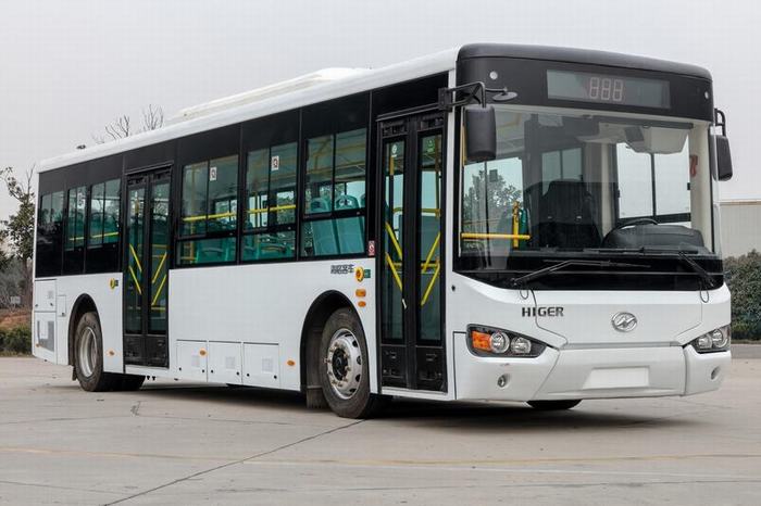 海格牌10.5米22-40座纯电动城市客车(KLQ6109GAEVN7A)