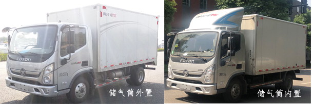 福田牌BJ5128XXY-F1厢式运输车公告图片