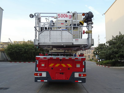 徐工牌XZJ5500JXFDG72/M1登高平台消防车公告图片