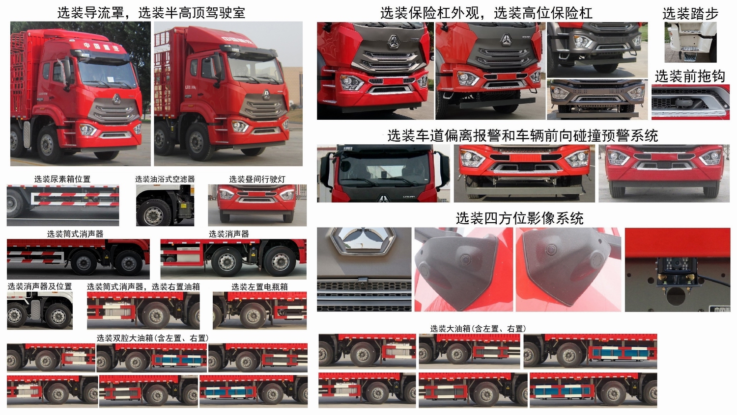 豪瀚牌ZZ5255CCQN56C3F1畜禽运输车公告图片