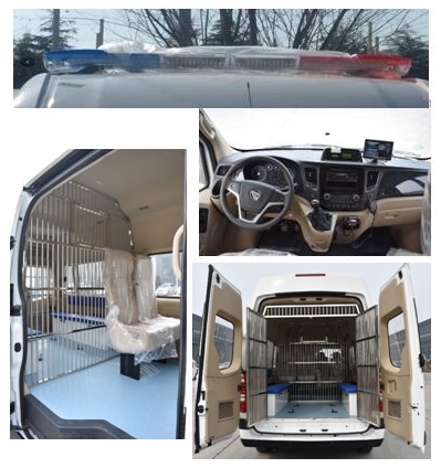 福田牌BJ5048XQC-E1囚車公告圖片