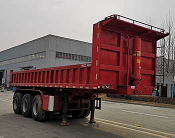 骏强牌9.5米33.3吨3轴自卸半挂车(JQ9401Z01)