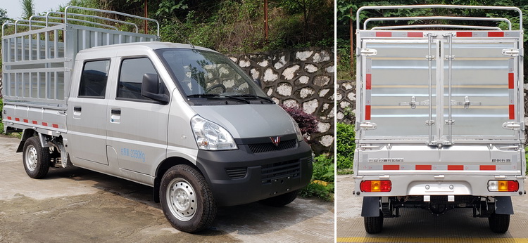 五菱牌LQG5029CCYQSP6倉柵式運(yùn)輸車公告圖片