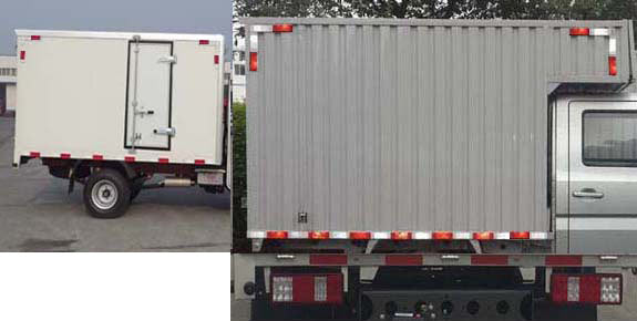 王牌牌CDW5030XXYN3M5C廂式運輸車公告圖片