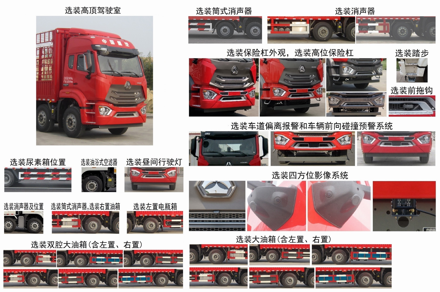 豪瀚牌ZZ5315CCYV4666F1倉柵式運輸車公告圖片