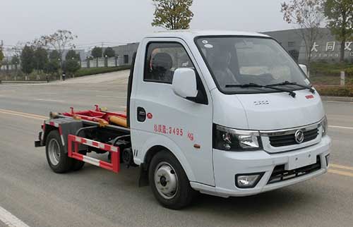 虹宇牌HYS5030ZXXE6车厢可卸式垃圾车公告图片