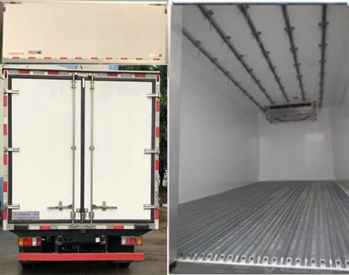 鴻天牛牌HTN5042XLC冷藏車公告圖片