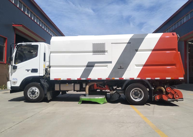 順世牌HJN5086TSL掃路車公告圖片