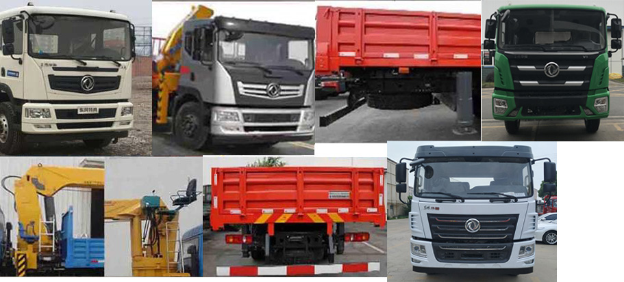 東風牌EQ5180JSQL6D隨車起重運輸車公告圖片