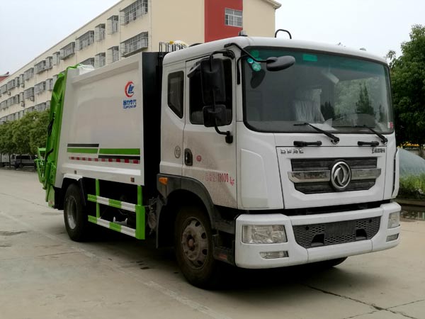 程力威牌CLW5180ZYS6壓縮式垃圾車公告圖片