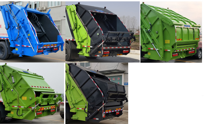 程力威牌CLW5180ZYS6壓縮式垃圾車公告圖片