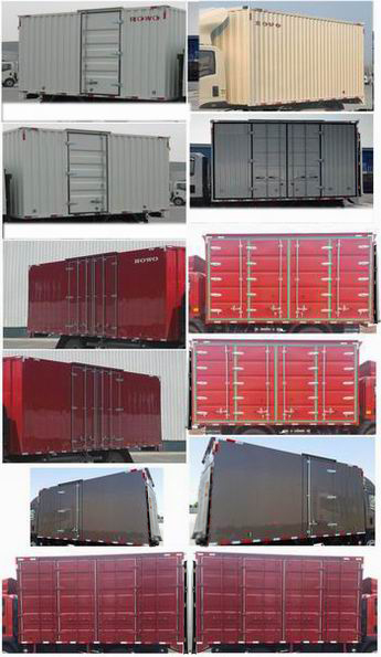 豪沃牌ZZ5047XXYC3314E145-1廂式運(yùn)輸車公告圖片