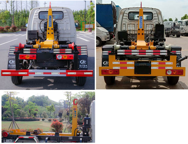 程力威牌CLW5030ZXXB6車(chē)廂可卸式垃圾車(chē)公告圖片