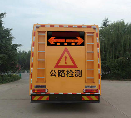 春星牌ZZT5180TLJ-6道路检测车公告图片