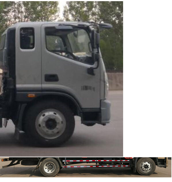 福田牌BJ5188CCY-A1仓栅式运输车公告图片
