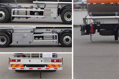 凌宇牌CLY5321GYYD鋁合金運油車公告圖片