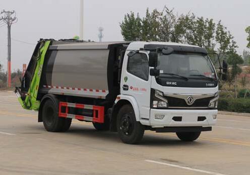 程力威牌CLW5120ZYS6KL压缩式垃圾车公告图片