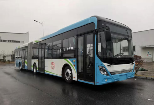 中国中车牌TEG6180BEV02纯电动铰接城市客车图片