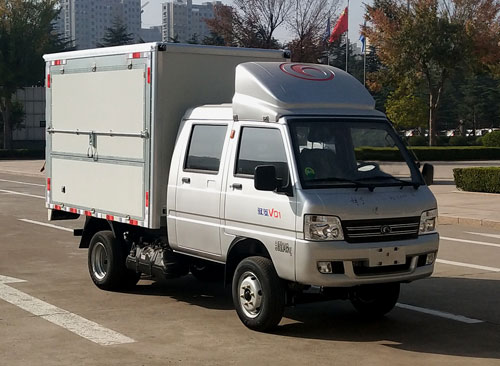 福田牌BJ5030XYK4AV4-51翼开启厢式车公告图片