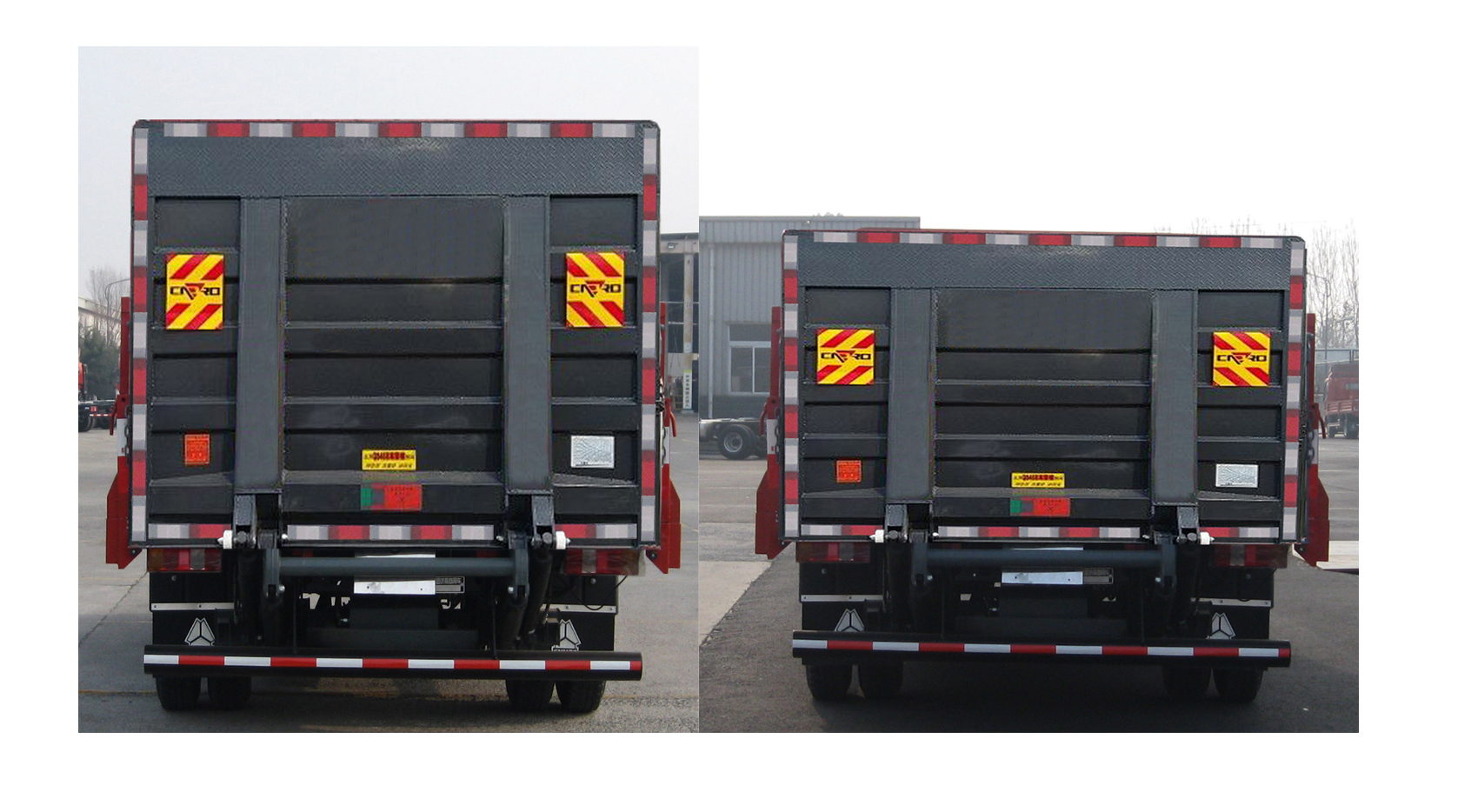 豪沃牌ZZ5047CTYG3315F142桶装垃圾运输车公告图片