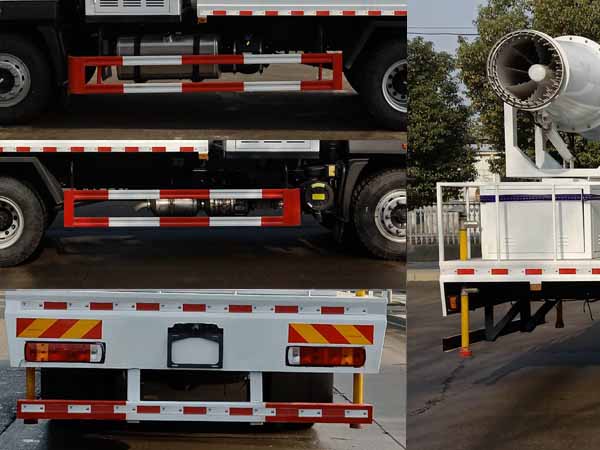 聚塵王牌HNY5180TDYB6多功能抑塵車公告圖片