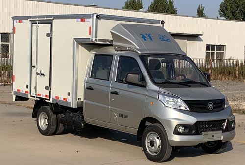 福田牌BJ5020XXY2AV7-53厢式运输车公告图片