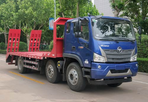 福田牌BJ5244TPBNPFB-01平板運輸車公告圖片