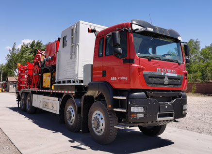 三一牌SYN5420TLG連續(xù)油管作業(yè)車公告圖片