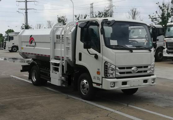普羅科牌BJ5073ZZZE6-P1自裝卸式垃圾車(chē)公告圖片