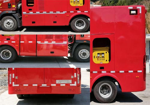 雙亞龍牌FYL5040TPSJNHW6大流量排水搶險車公告圖片