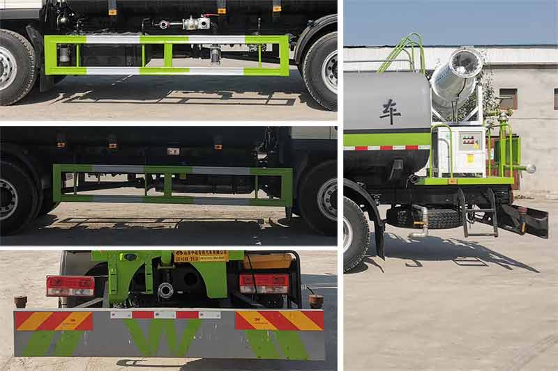 中運(yùn)威牌ZYW5161GPS6BJ綠化噴灑車公告圖片