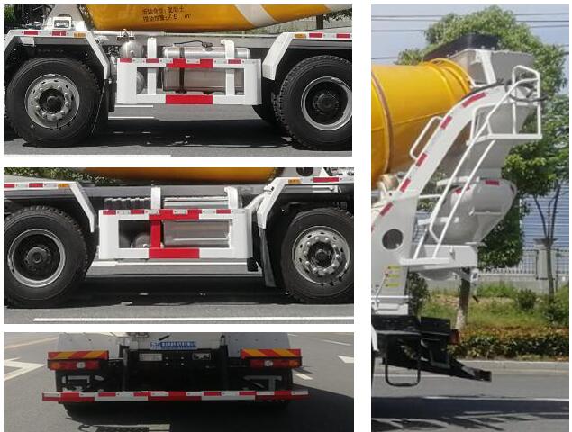 豐霸牌STD5310GJBSX6混凝土攪拌運輸車公告圖片