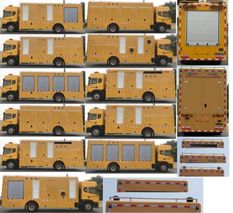 路鑫牌NJJ5180TPS6大流量排水搶險(xiǎn)車公告圖片