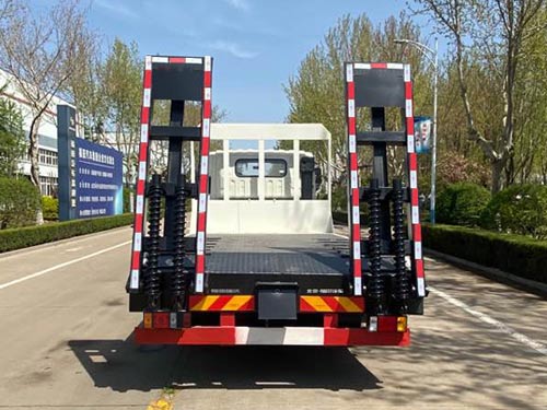 福田牌BJ5164TPBHPDD-01平板運輸車公告圖片
