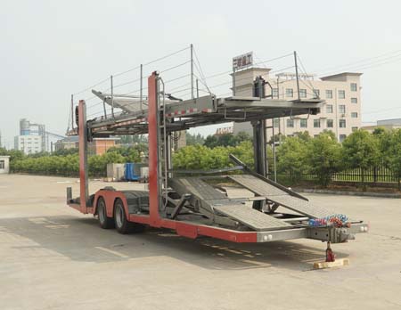 华威驰乐牌12米9吨2轴中置轴车辆运输挂车(SGZ9170TCL)