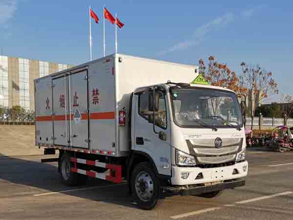 炎帝牌SZD5120XZWBJ6雜項危險物品廂式運輸車公告圖片