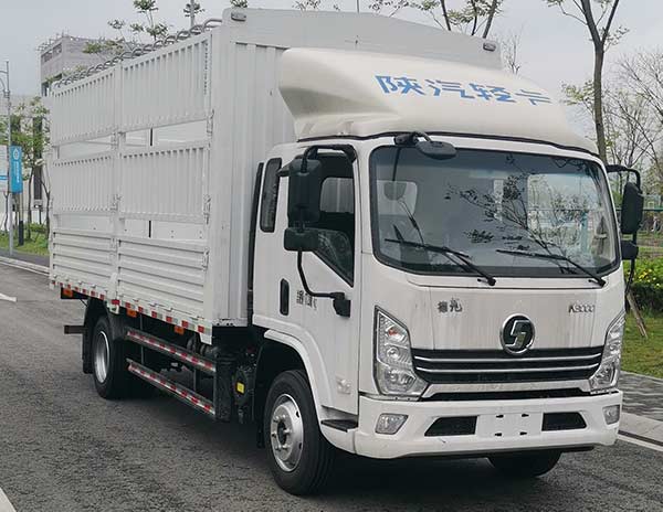 陜汽牌YTQ5110CCYKK382倉柵式運輸車公告圖片