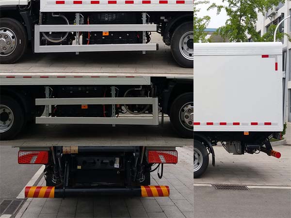 華林牌HLT5071XTYEV純電動(dòng)密閉式桶裝垃圾車公告圖片