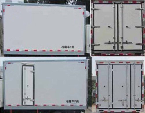 豪曼牌ZZ5048XLCG17FB5冷藏車公告圖片