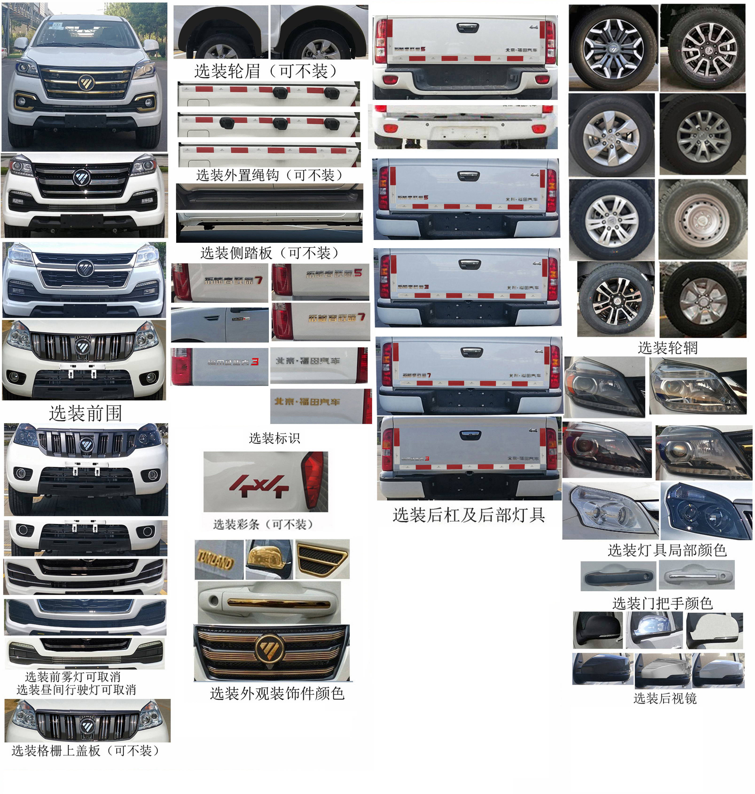 福田牌BJ5037XXY-4A厢式运输车公告图片