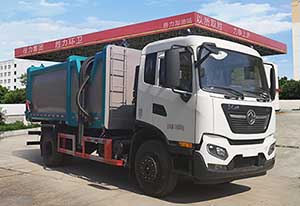 程力威牌CLW5180ZZZ6SL自裝卸式垃圾車公告圖片