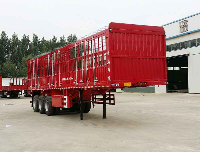 腾运牌11.5米33.8吨3轴仓栅式运输半挂车(LLT9402CCY)