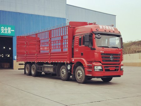 陕汽牌SX5310CCYMP5仓栅式运输车公告图片