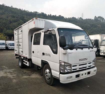 五十鈴牌QL5040XXYA6HW廂式運(yùn)輸車公告圖片