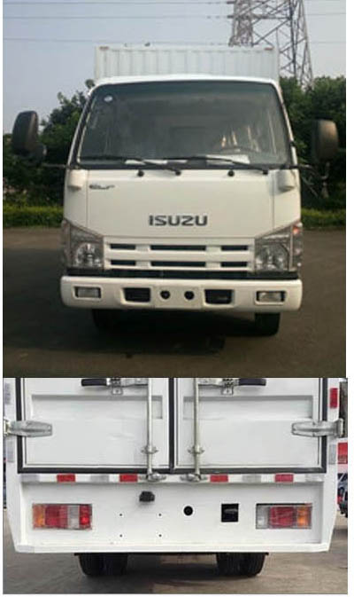 五十鈴牌QL5040XXYA6HW廂式運(yùn)輸車公告圖片