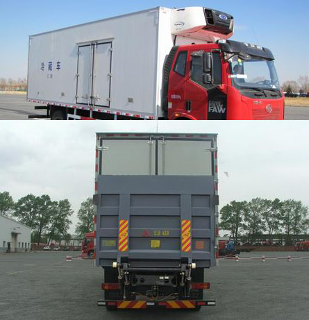 解放牌CA5180XLCP62K1L2E5冷藏車公告圖片