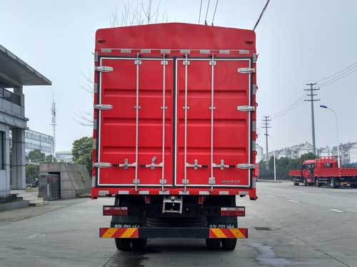 江淮牌HFC5181CCYP3K2A50S1V倉(cāng)柵式運(yùn)輸車公告圖片