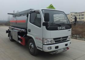 楚风牌HQG5070GRY5EQ易燃液体罐式运输车