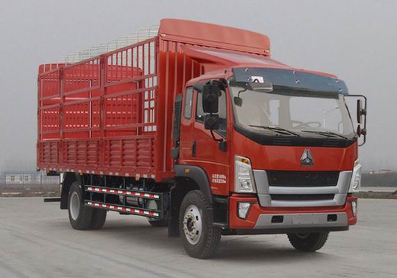 豪沃牌ZZ5167CCYG471DE1倉柵式運(yùn)輸車公告圖片