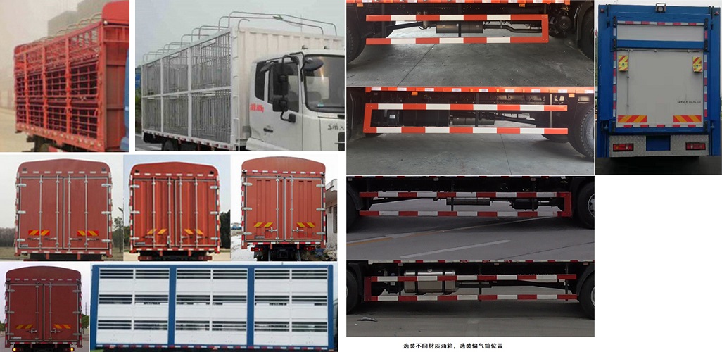 東風(fēng)牌DFH5180CCQBX3DV畜禽運(yùn)輸車公告圖片